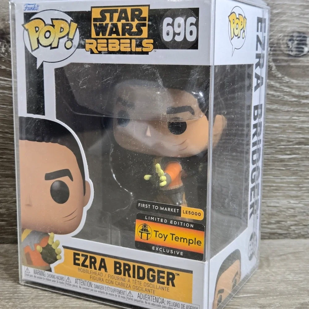 Funko Star Wars Rebels Ezra Bridger #696 Toy Temple First To Market Excel W/ Pro